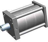 Pneumatiska kraftcylindrar